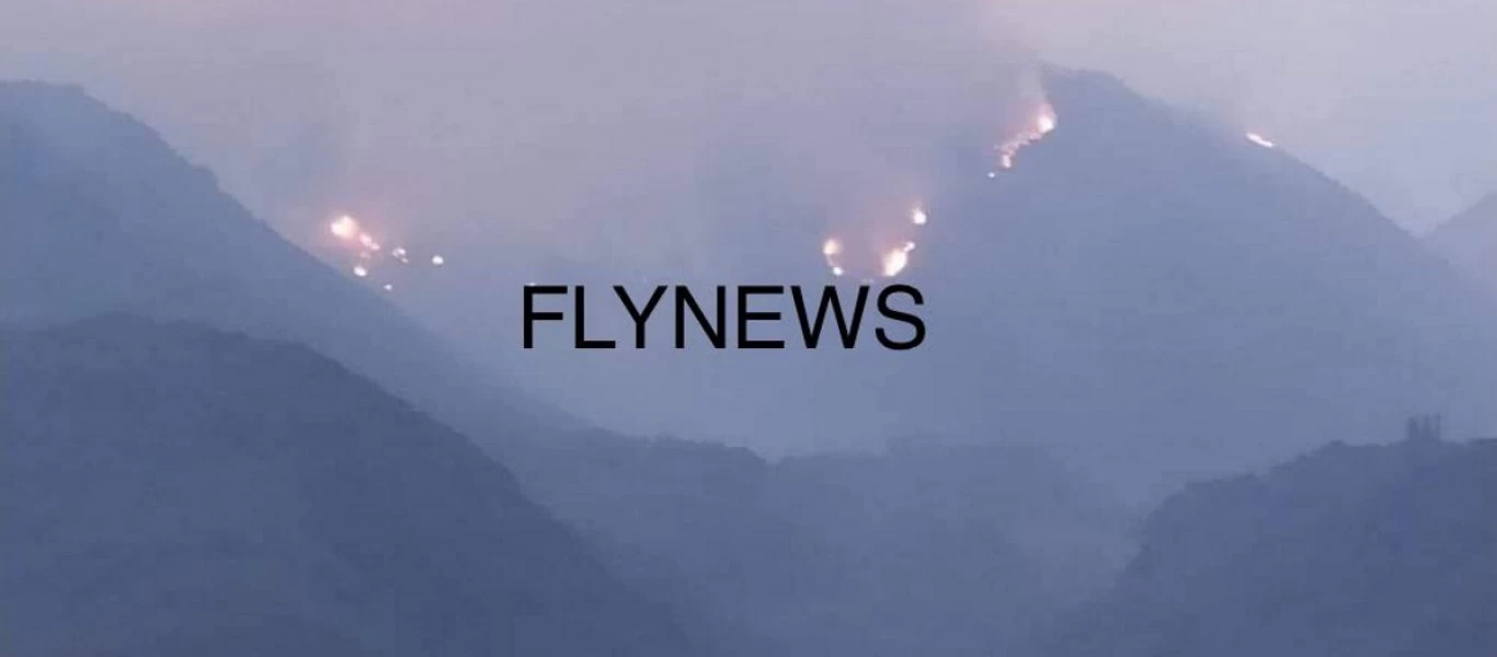 Καίγεται και η Μάνη - Τα νέα μέτωπα πυρκαγιάς